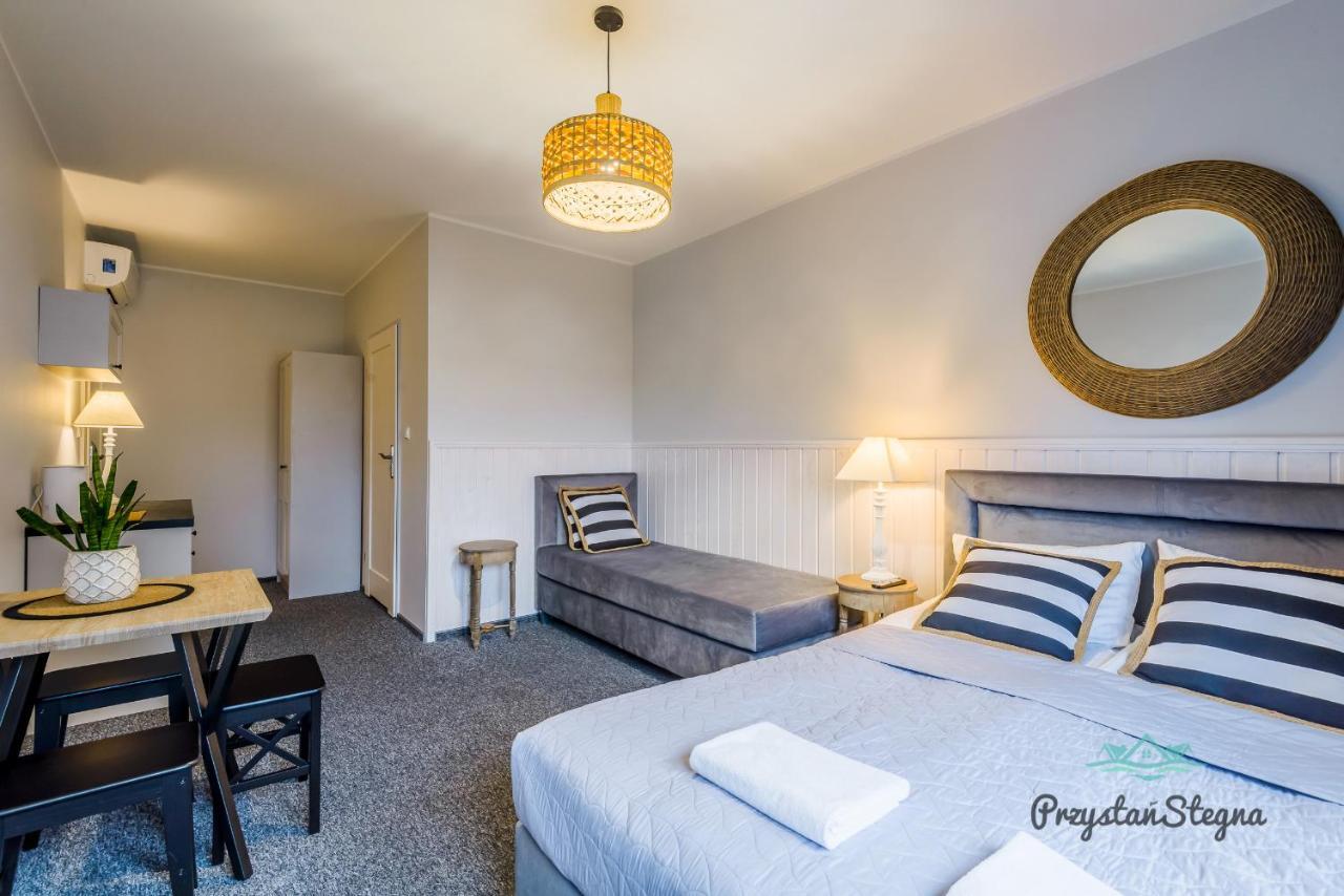 Ferienwohnung Przystan Stegna Stegna  Exterior foto
