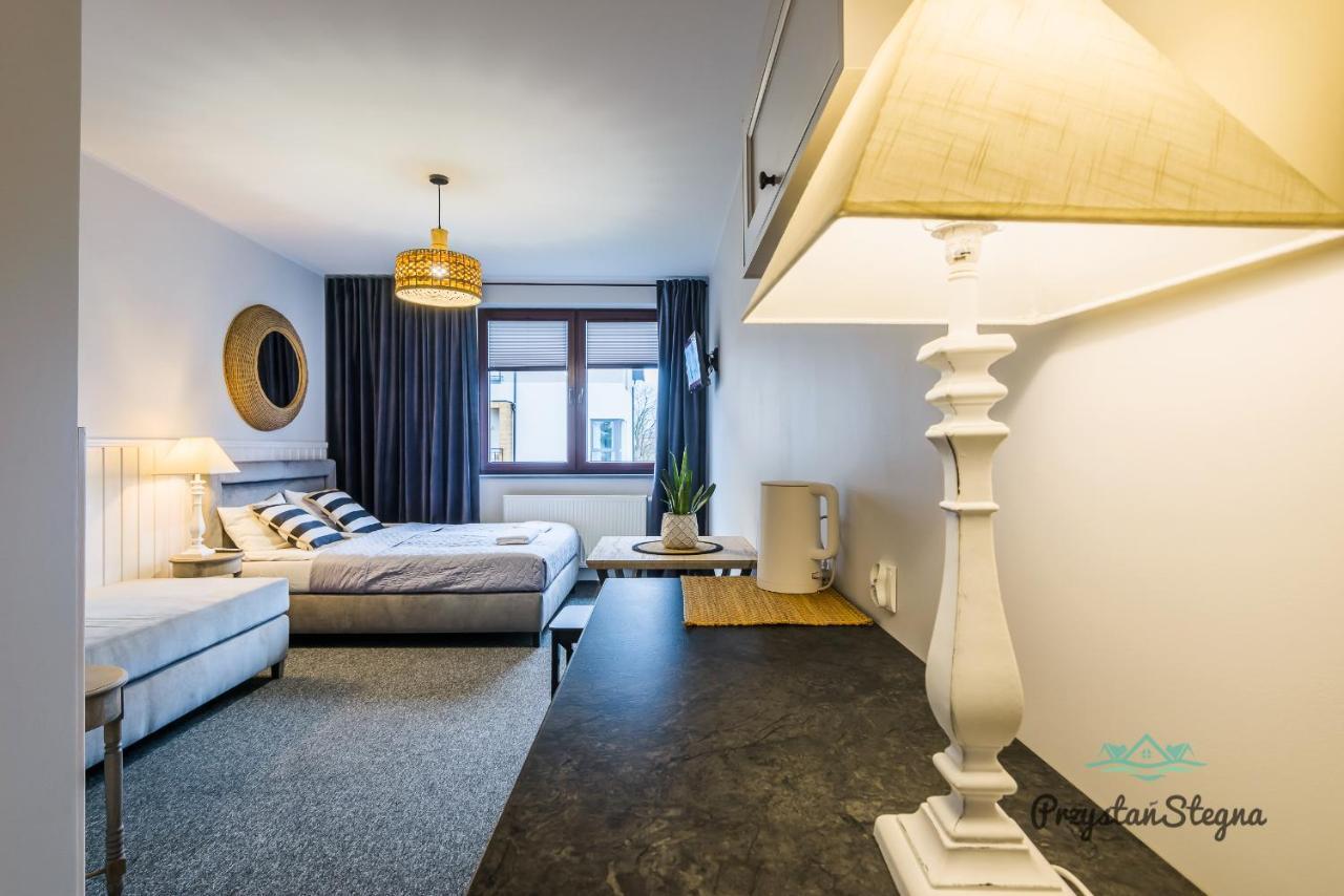 Ferienwohnung Przystan Stegna Stegna  Exterior foto